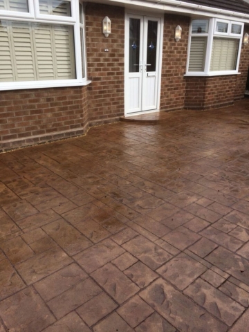 New driveway in Bromborough on the Wirral